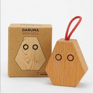 Daruma Wish Doll (wooden)